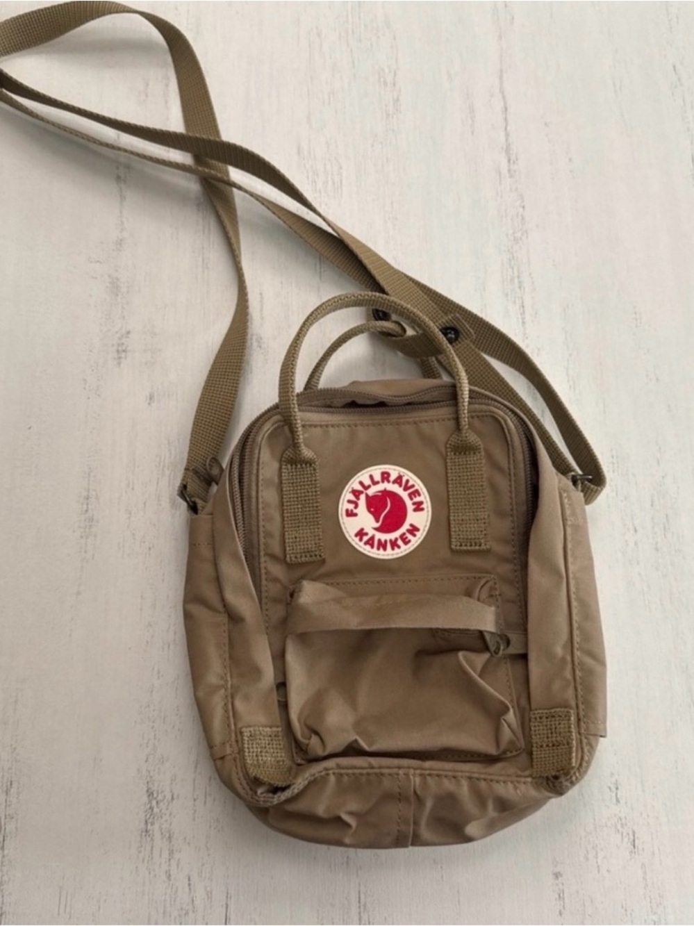 Small Crossbody Bag - Tan